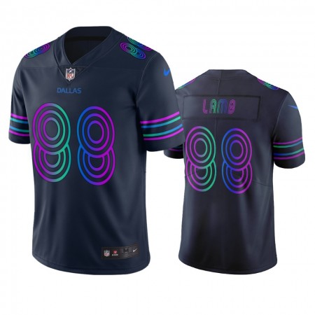 Herren Dallas Cowboys Trikot CeeDee Lamb 88 City Edition Vapor Limited Navy